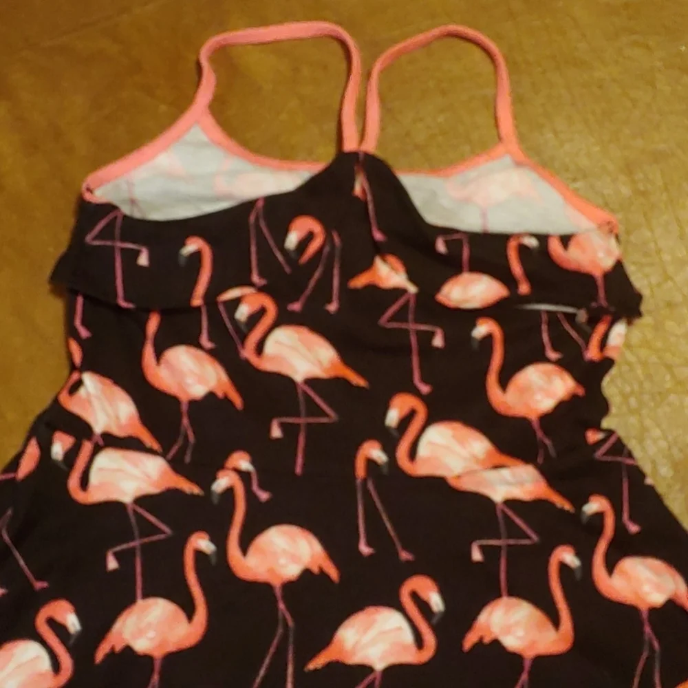 Children's Place Flamingo Dress Size XS